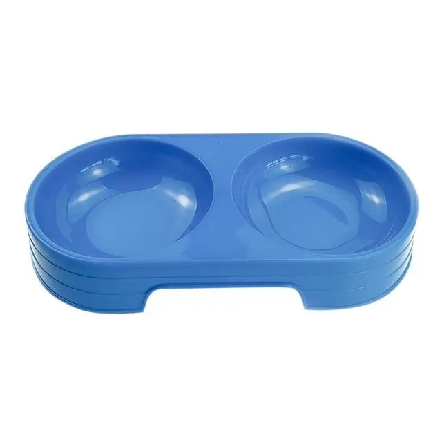 Double Feeding Bowl for Pets