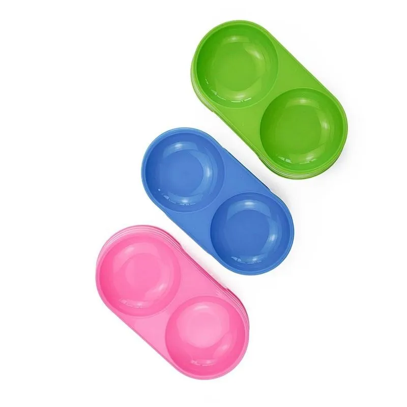 Double Feeding Bowl for Pets