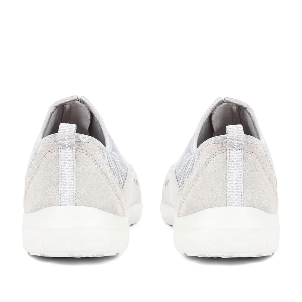 Extra-Wide Fit Memory Foam Trainers - ELANA / 324 089