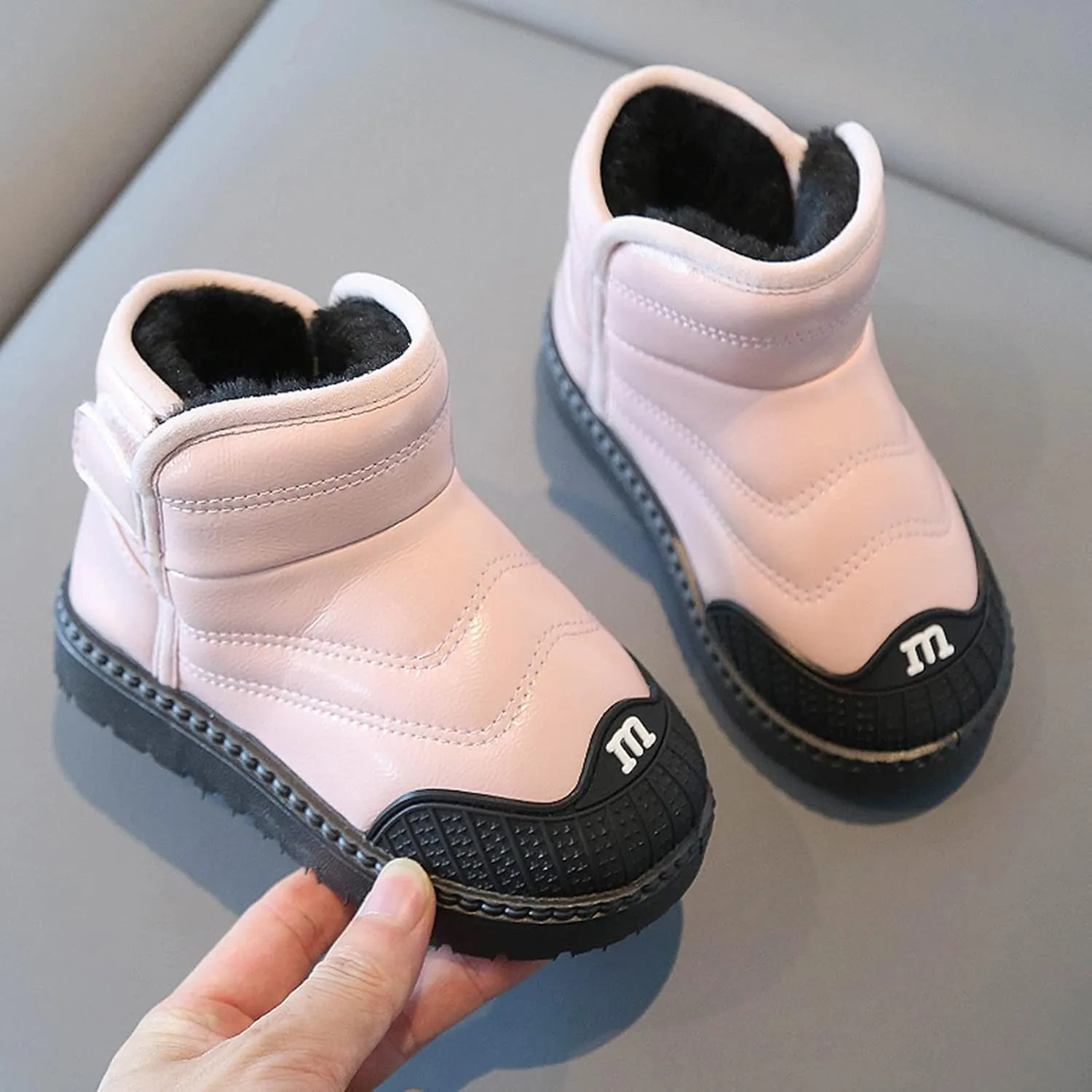 Fall Little Girl Shoes Baby Shoes Toddler Boots Fashion Soft Bottom Toddler Shoes Plus Toddler Girl Rain Boots And Coat