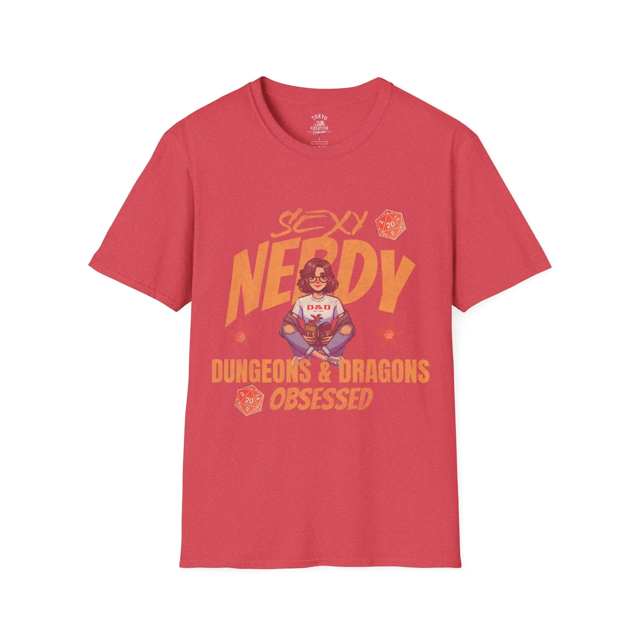 Geek Chic: Sexy, Nerdy & D&D Obsessed - Premium T-Shirt