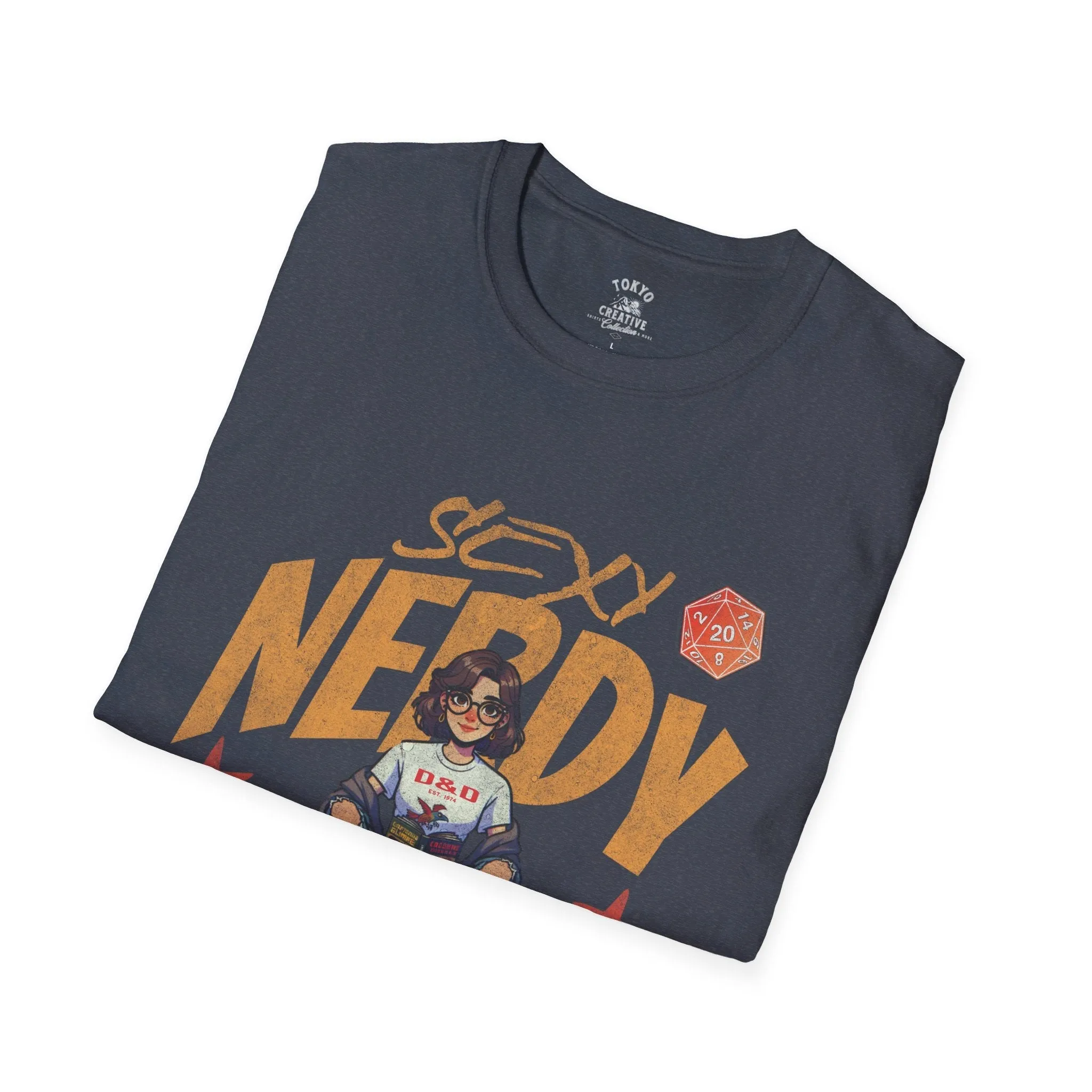Geek Chic: Sexy, Nerdy & D&D Obsessed - Premium T-Shirt