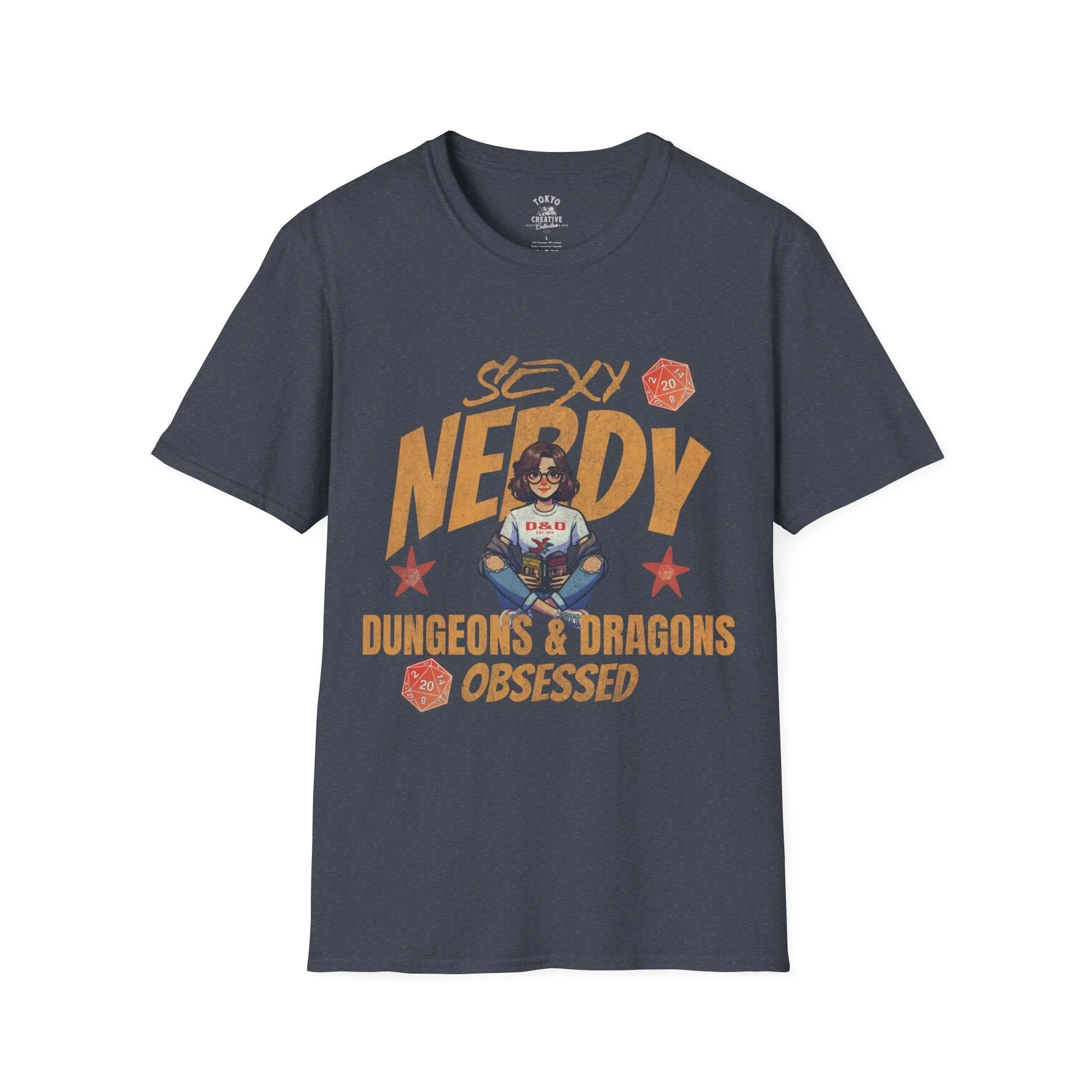 Geek Chic: Sexy, Nerdy & D&D Obsessed - Premium T-Shirt