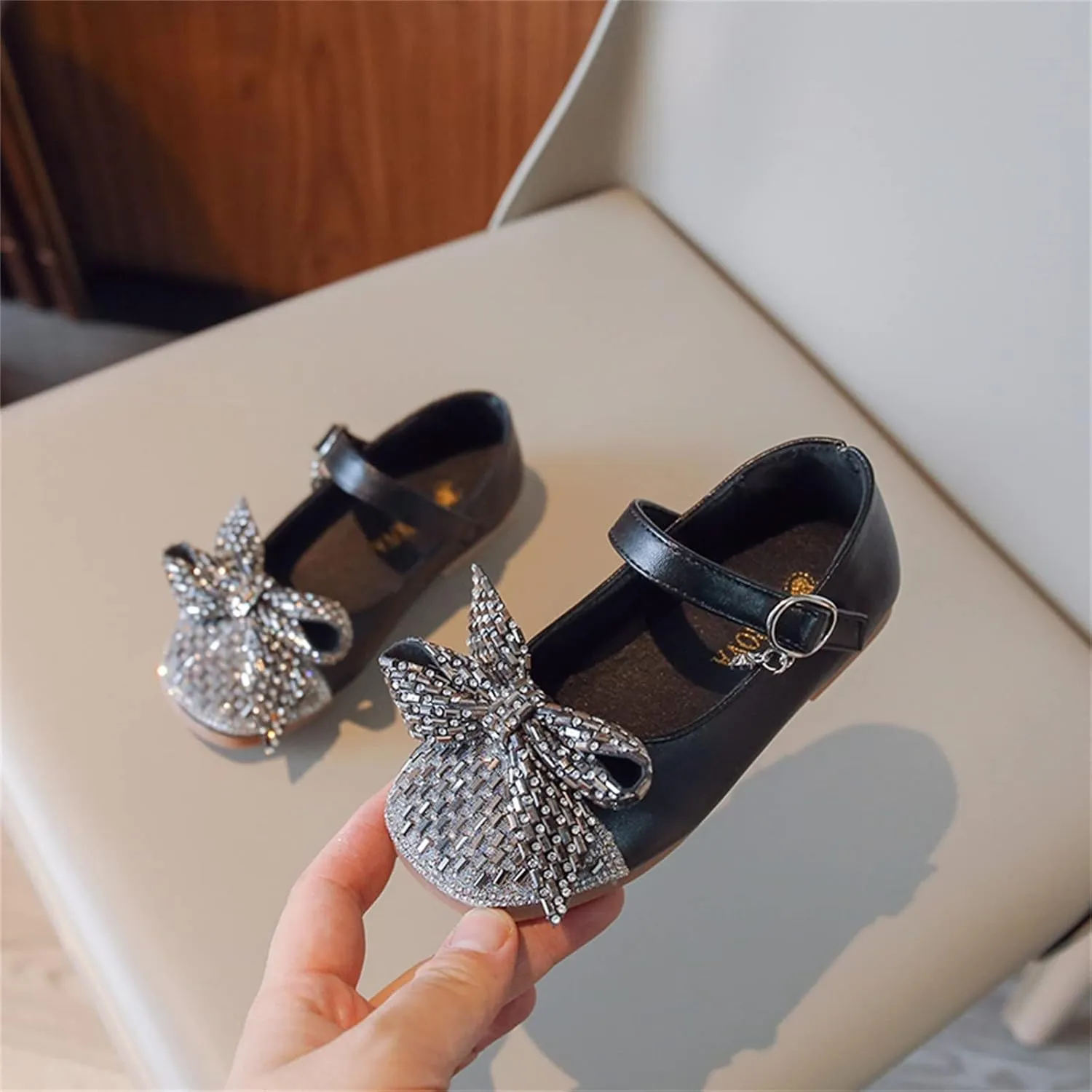 Girls Dress Up Shoes Sparkly Shoes For Girls Princess Mary Jane School Dress Shoes In Performance Prom Spongy