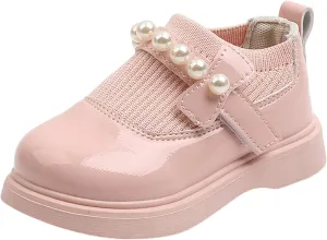 Girls Snow Boots Girls Toddler Little Kid Big Kid Dress Flat Ballerina Shoe Leather Shoes Toddler Girl Boots Slip on