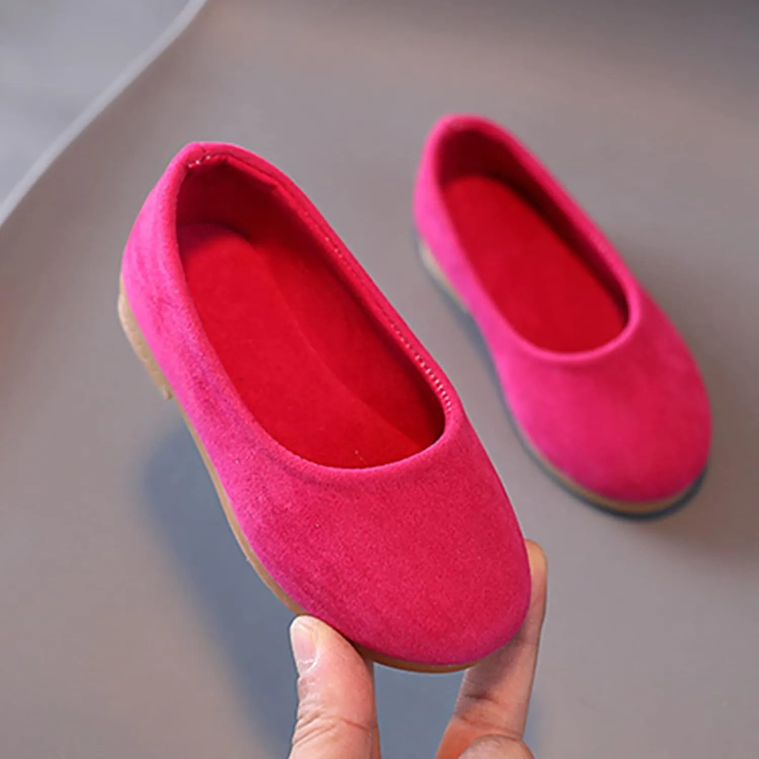 Girls Toddler Boots Size 10 Summer and Autumn Fashion Girls Casual Shoes Solid Color Simple Style Flat Kids Boots Size 2
