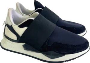 Givenchy Black & White Neoprene and Suede Runner Elastic Sneakers  EU 36 UK 3