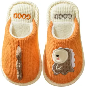 Glitter Moccasins Women Kids Shoes House Slippers Bedroom Slippers Dinosaur Cotton Toddler Girl Slippers Size 12