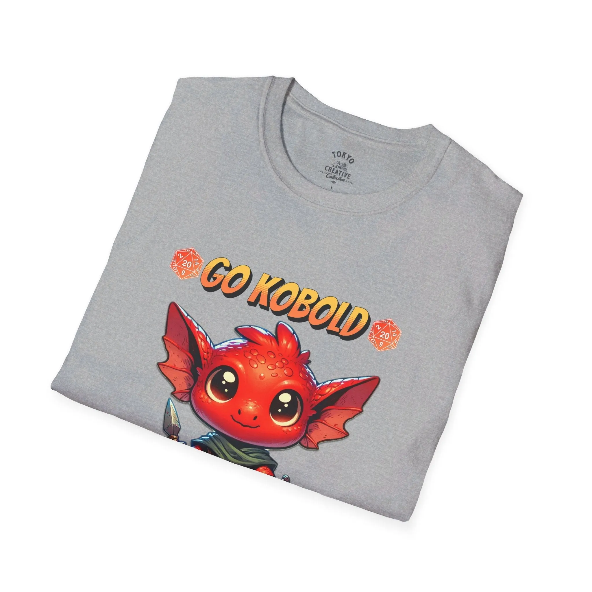 Go Kobold or Go Home Shirt - Fantasy RPG Tee for Tabletop Gamers and Geeks