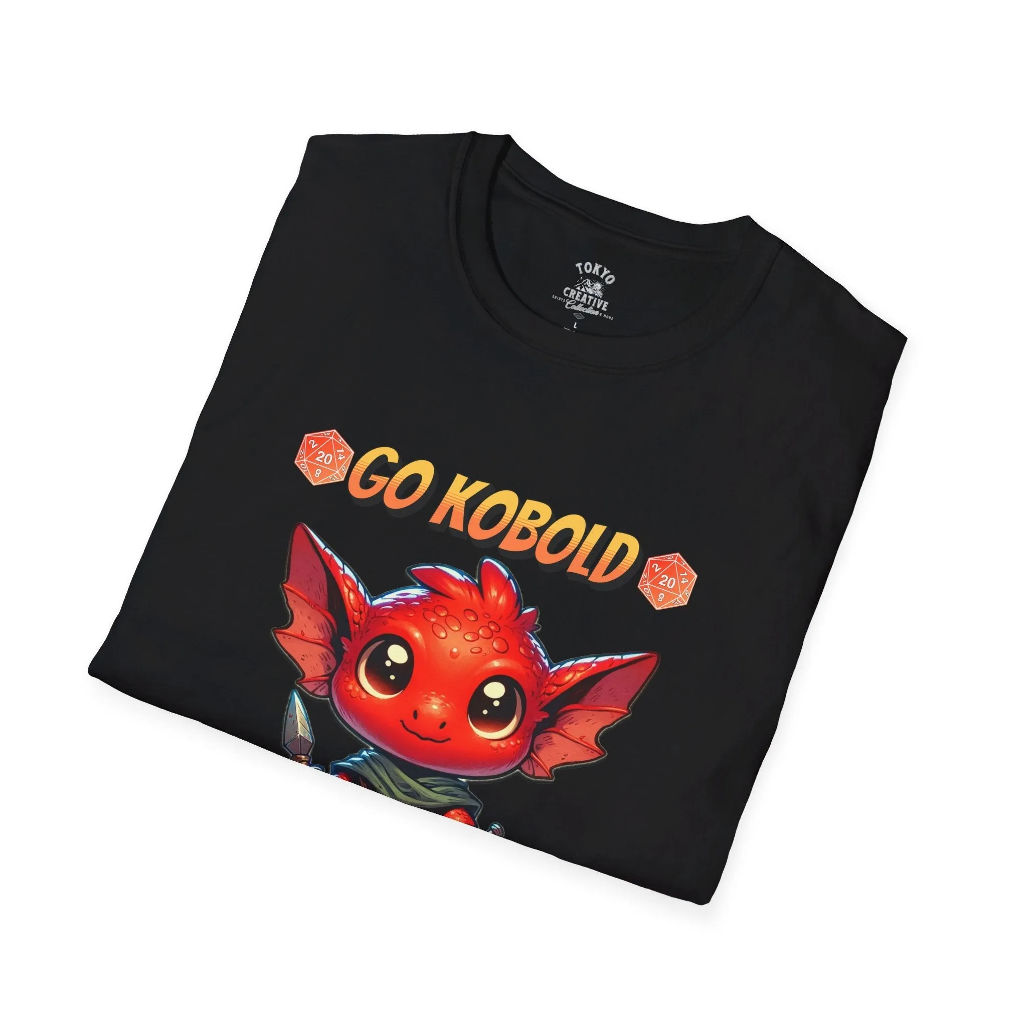 Go Kobold or Go Home Shirt - Fantasy RPG Tee for Tabletop Gamers and Geeks