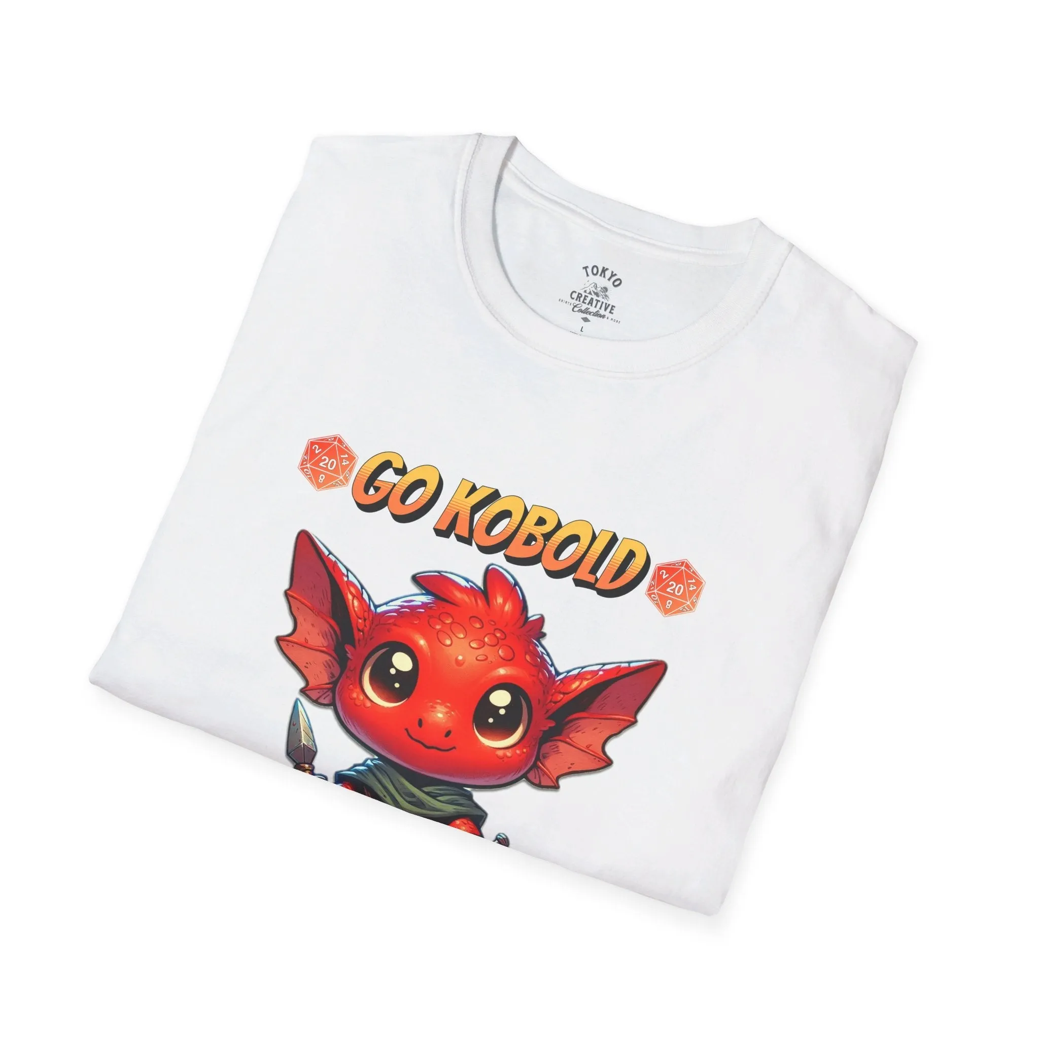 Go Kobold or Go Home Shirt - Fantasy RPG Tee for Tabletop Gamers and Geeks