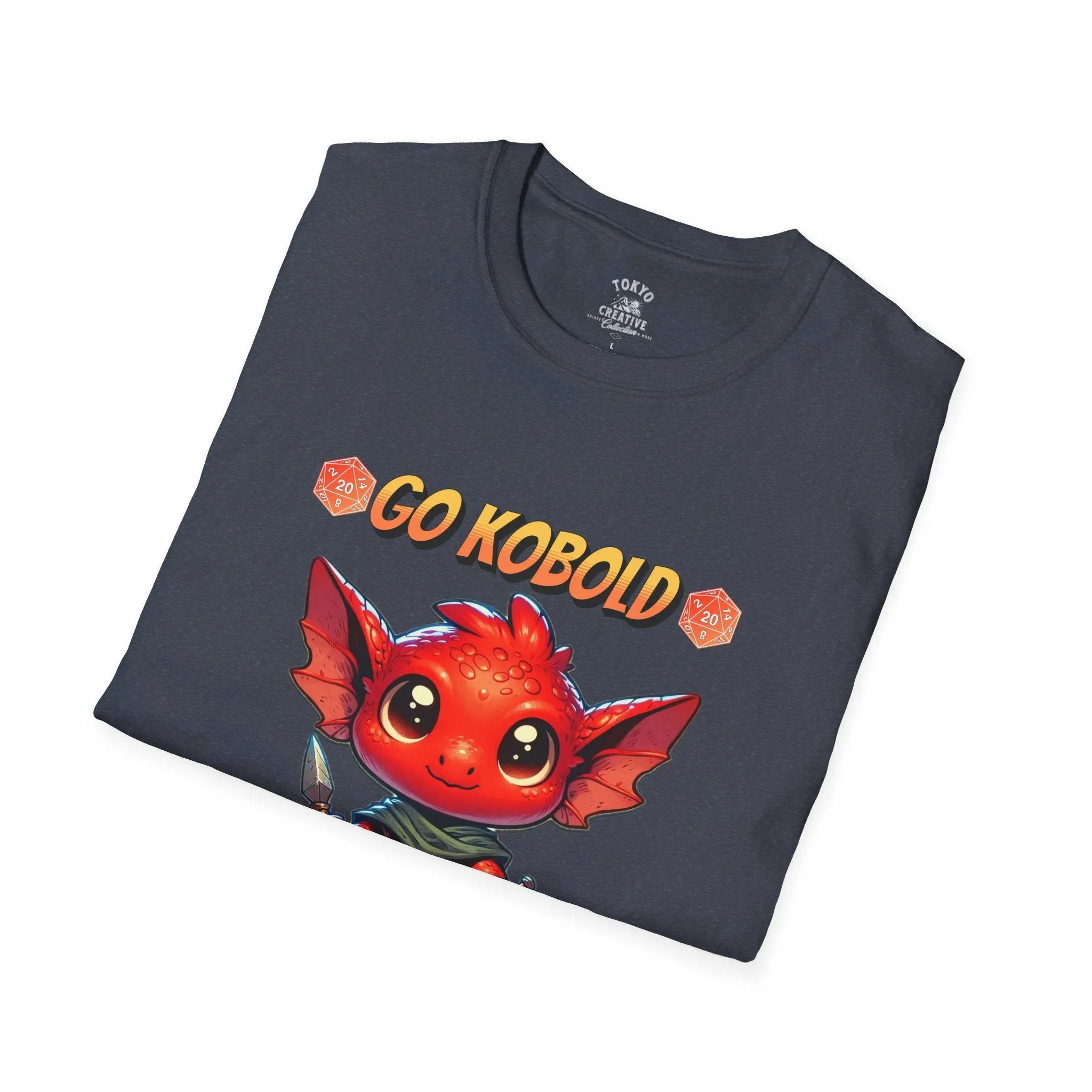 Go Kobold or Go Home Shirt - Fantasy RPG Tee for Tabletop Gamers and Geeks
