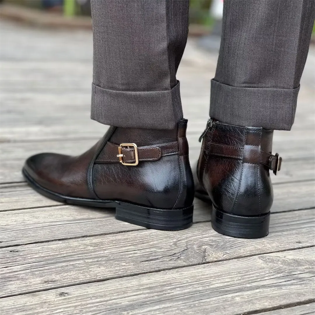 Goldara Slip-On Dress Boots