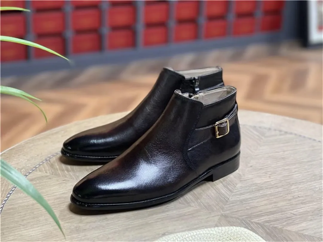 Goldara Slip-On Dress Boots