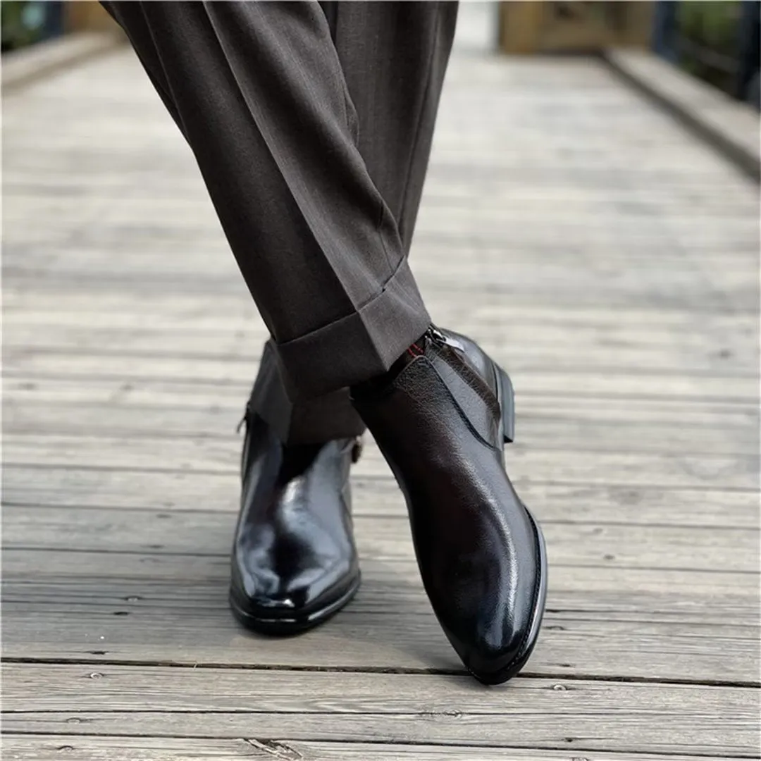 Goldara Slip-On Dress Boots