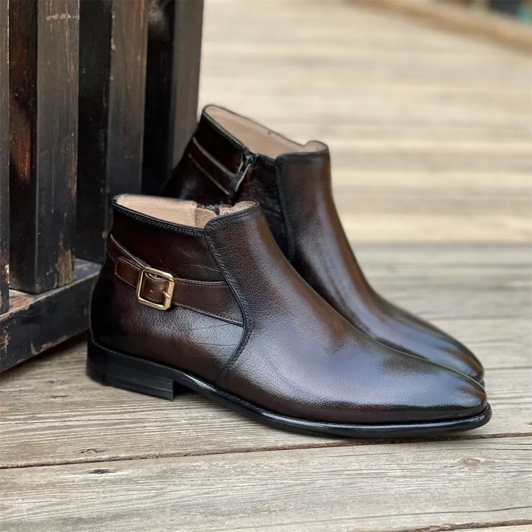 Goldara Slip-On Dress Boots