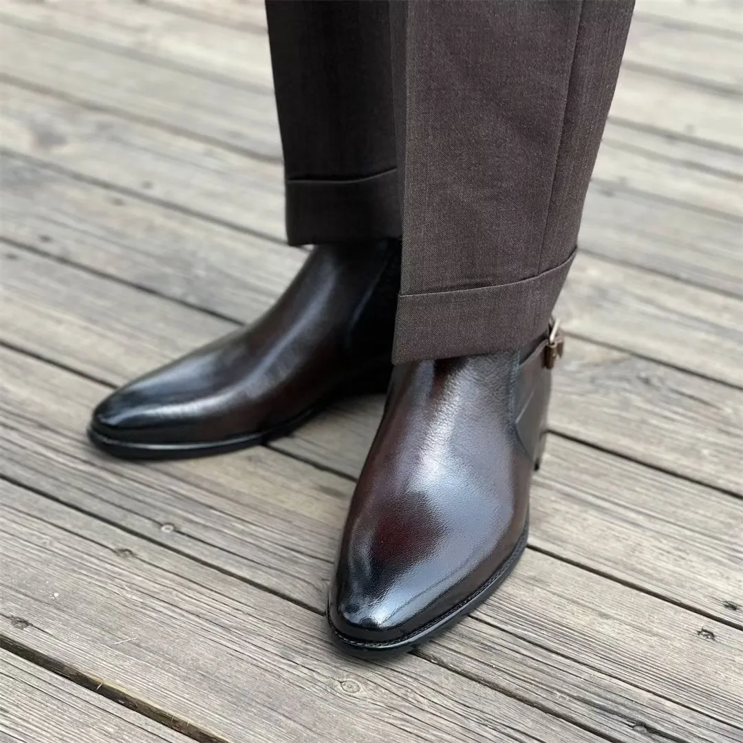 Goldara Slip-On Dress Boots