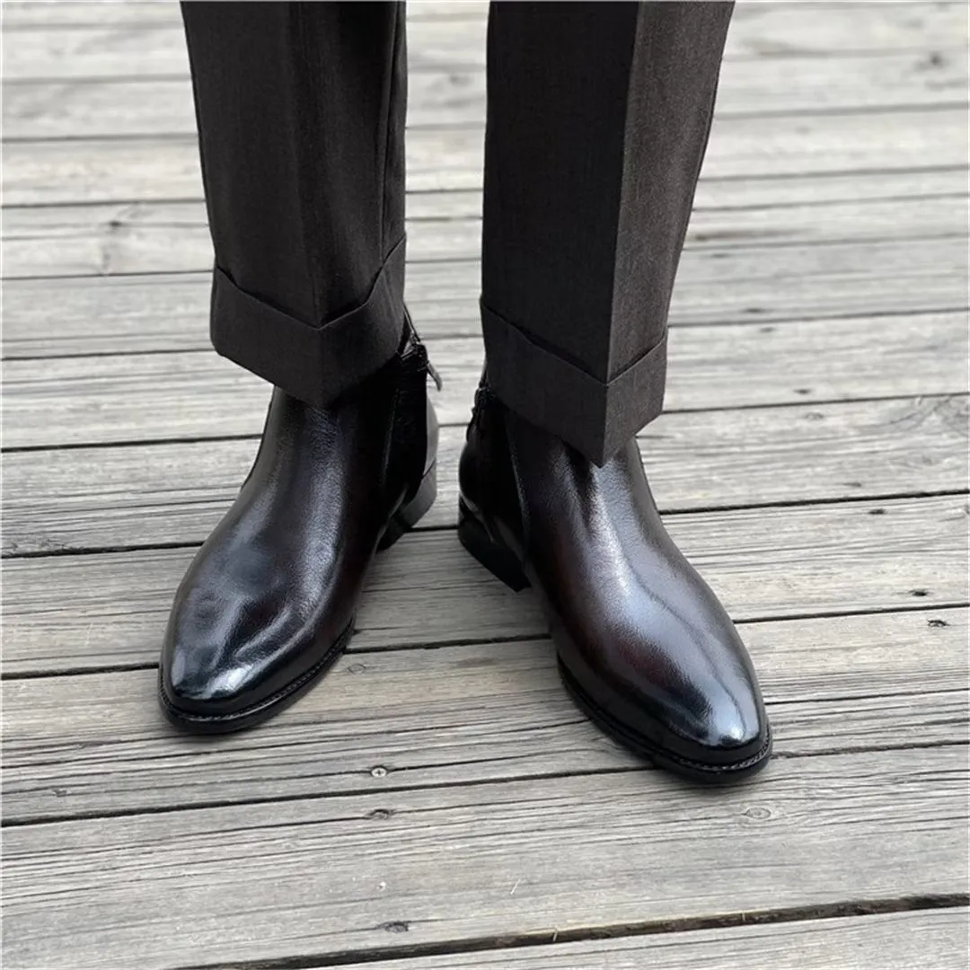 Goldara Slip-On Dress Boots