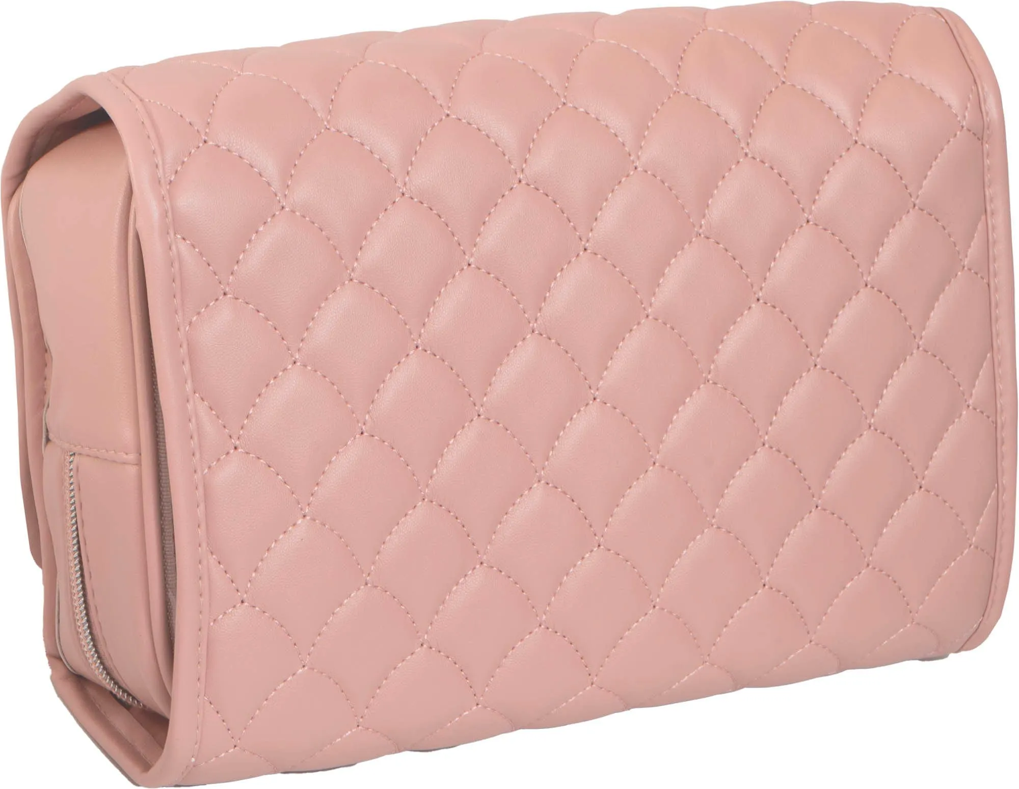 Joan & David Teardrop Quilted Roll Hanging Toiletry Organizer Bag