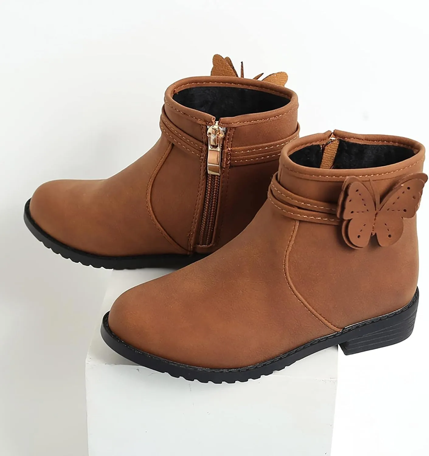 Kids Horseback Riding Boots Girls Children Shoes Scrub Boots Shoes Waterproof Leather Short Rubber Boot Socks Girls