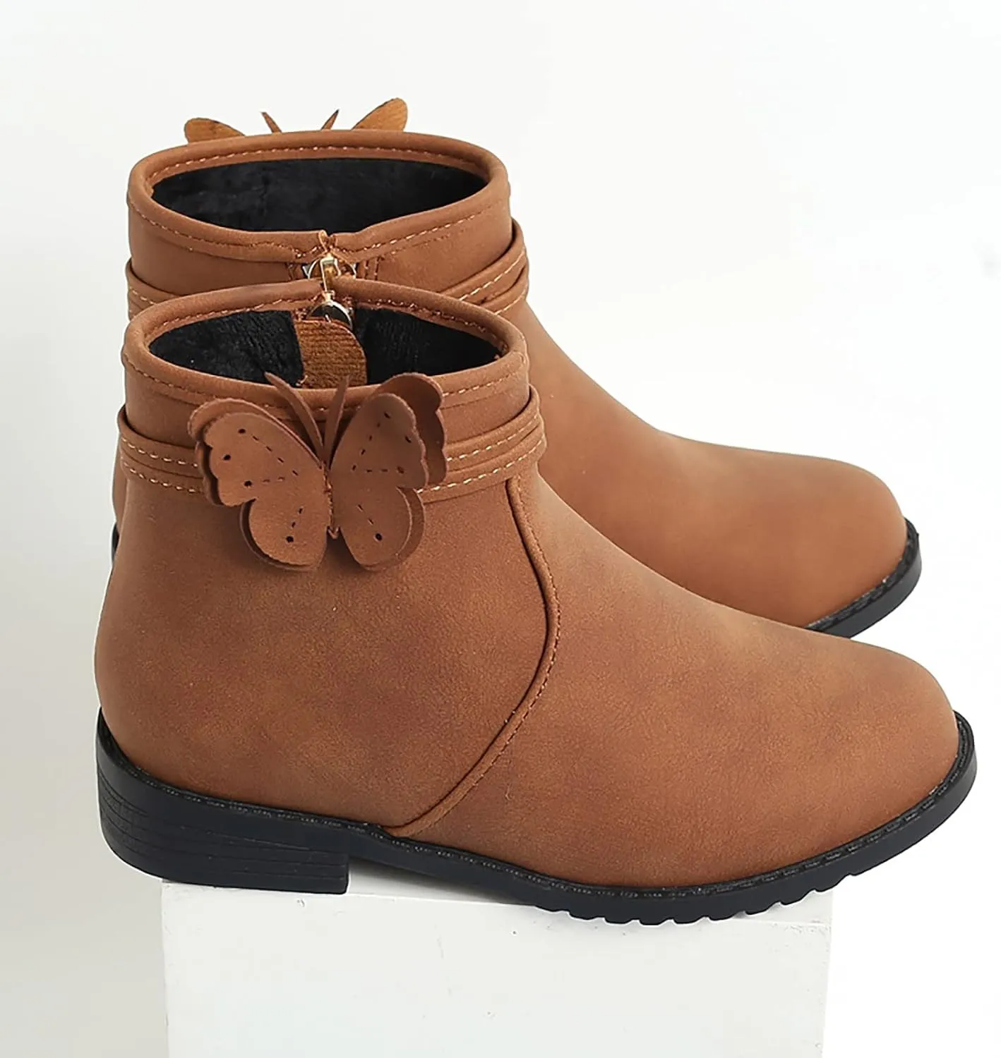 Kids Horseback Riding Boots Girls Children Shoes Scrub Boots Shoes Waterproof Leather Short Rubber Boot Socks Girls