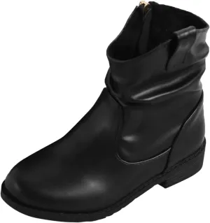 Kids Horseback Riding Boots Girls Children Shoes Scrub Boots Shoes Waterproof Leather Short Rubber Boot Socks Girls
