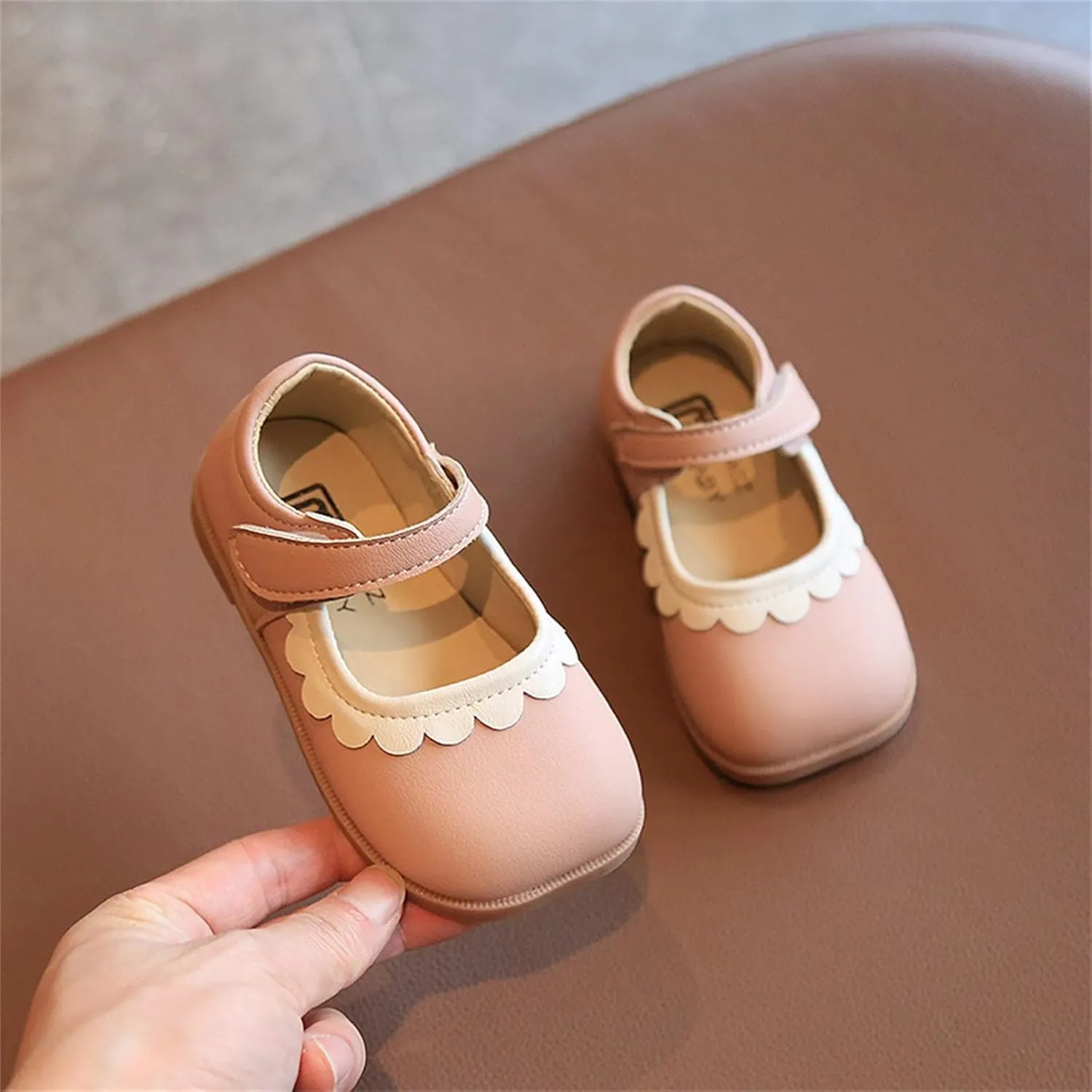 Knee High Boots Girls Summer And Autumn Girls Boots Cute Flat Solid Color Lace Hook Loop Casual Western Boots for Girls