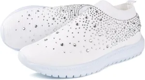 Ladmiple Shoes For Women Sneakers Slip On Walking Shoes Lightweight Running Jogging Sneakers Non Slip Gym Tennis Shoes