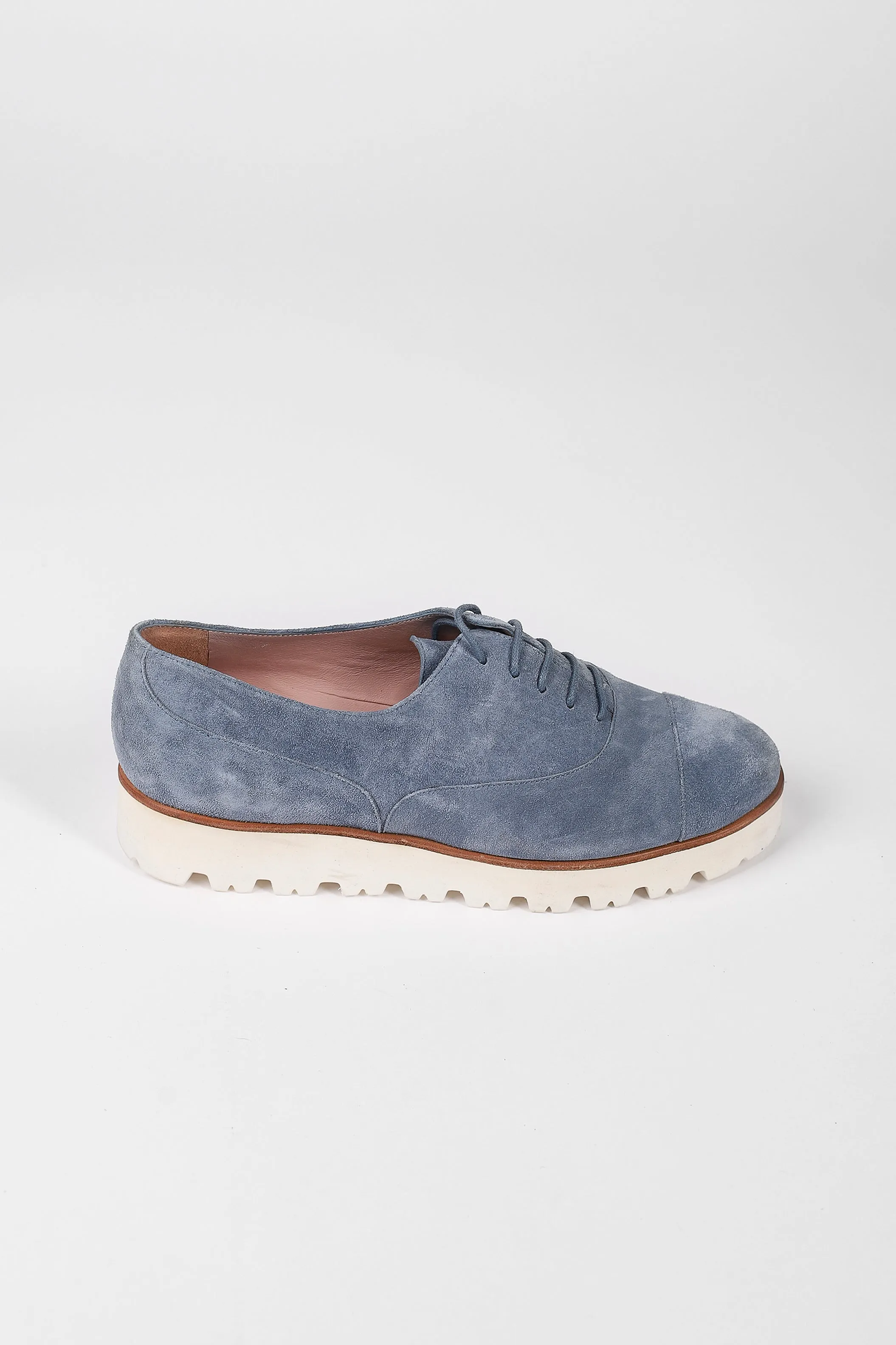 LOAFERS GAMUZA CELESTE