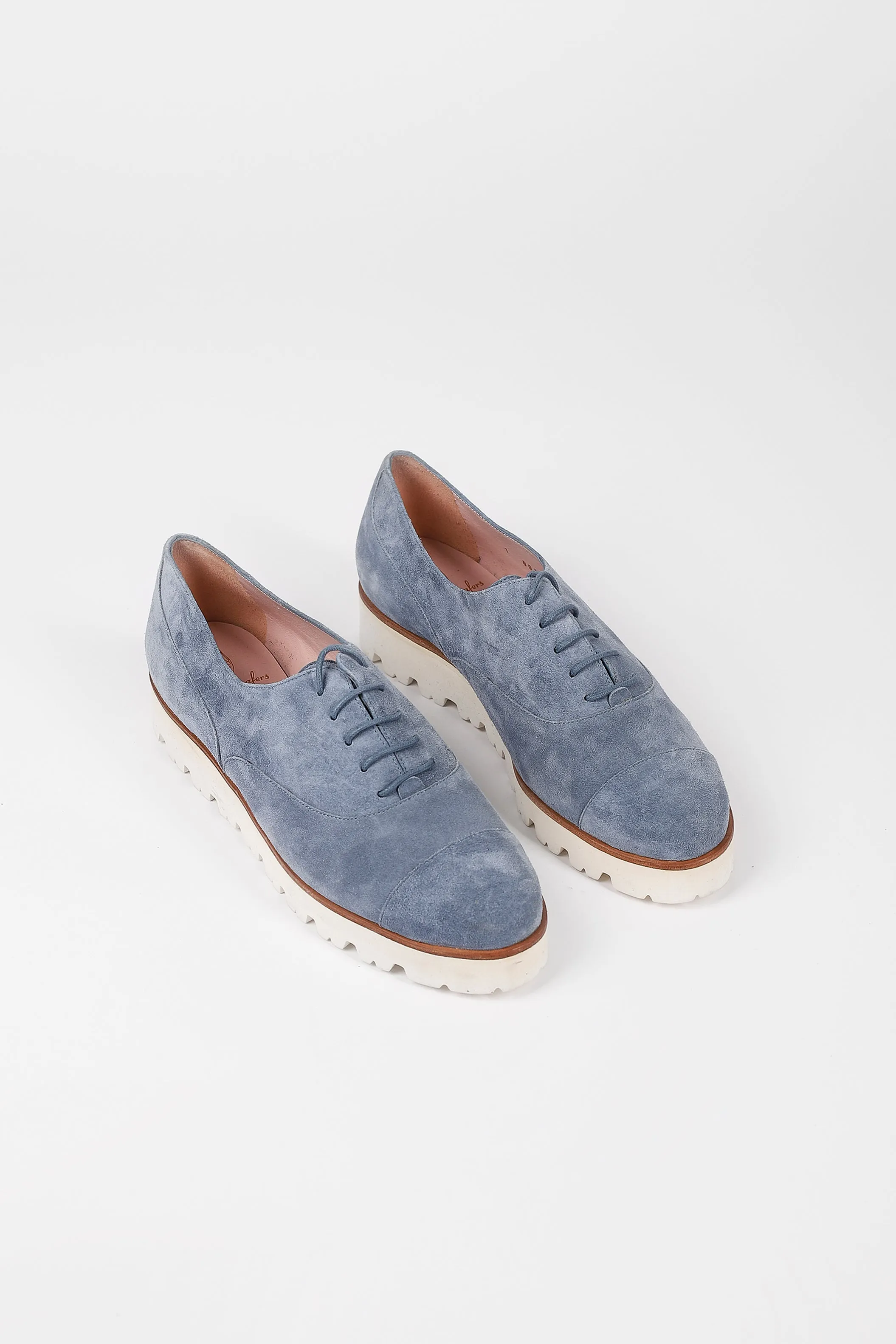 LOAFERS GAMUZA CELESTE