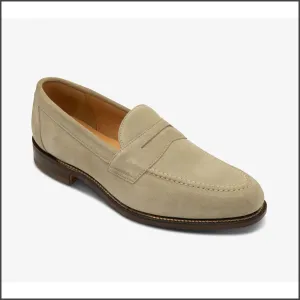 Loake Imperial Sand Suede Penny Loafer@