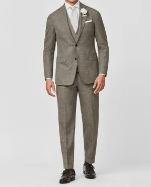Loro Piana SUMMERTIME Taupe Tropical Wool, Silk & Linen