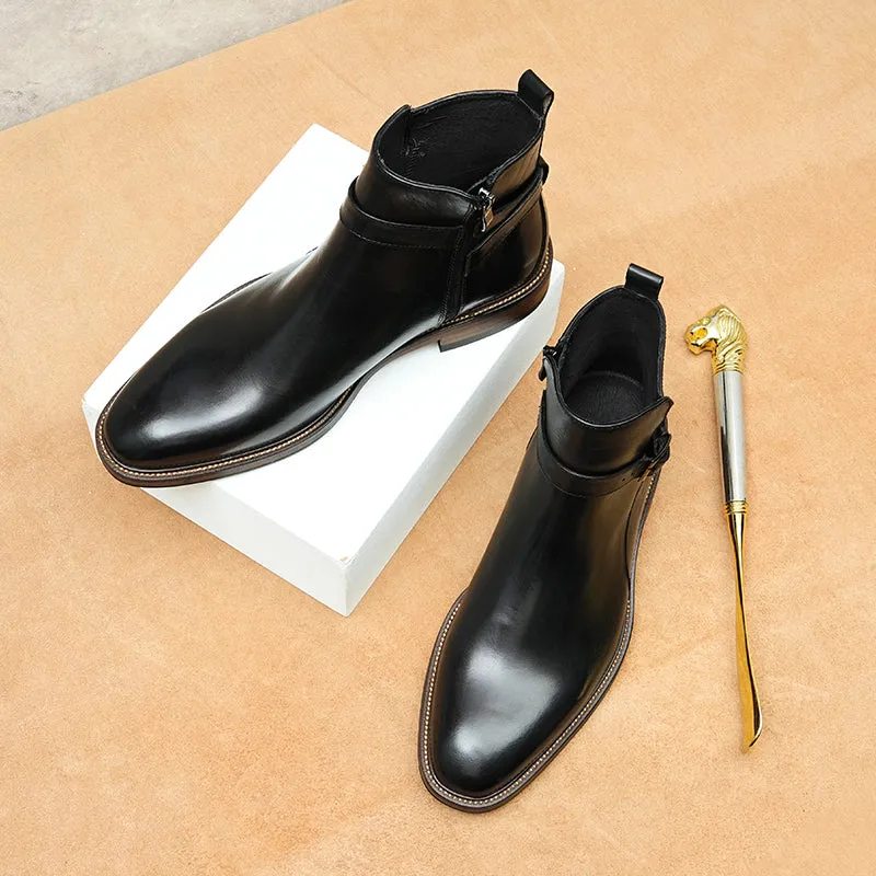 Marbelleve Slip Dress Boots