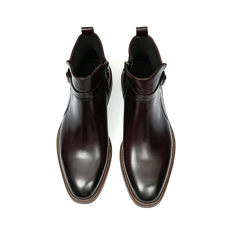 Marbelleve Slip Dress Boots