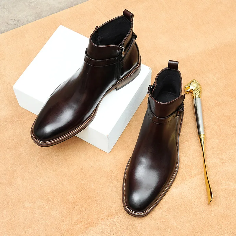 Marbelleve Slip Dress Boots