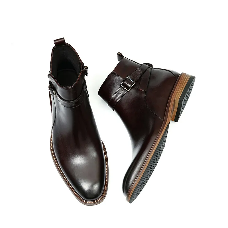 Marbelleve Slip Dress Boots