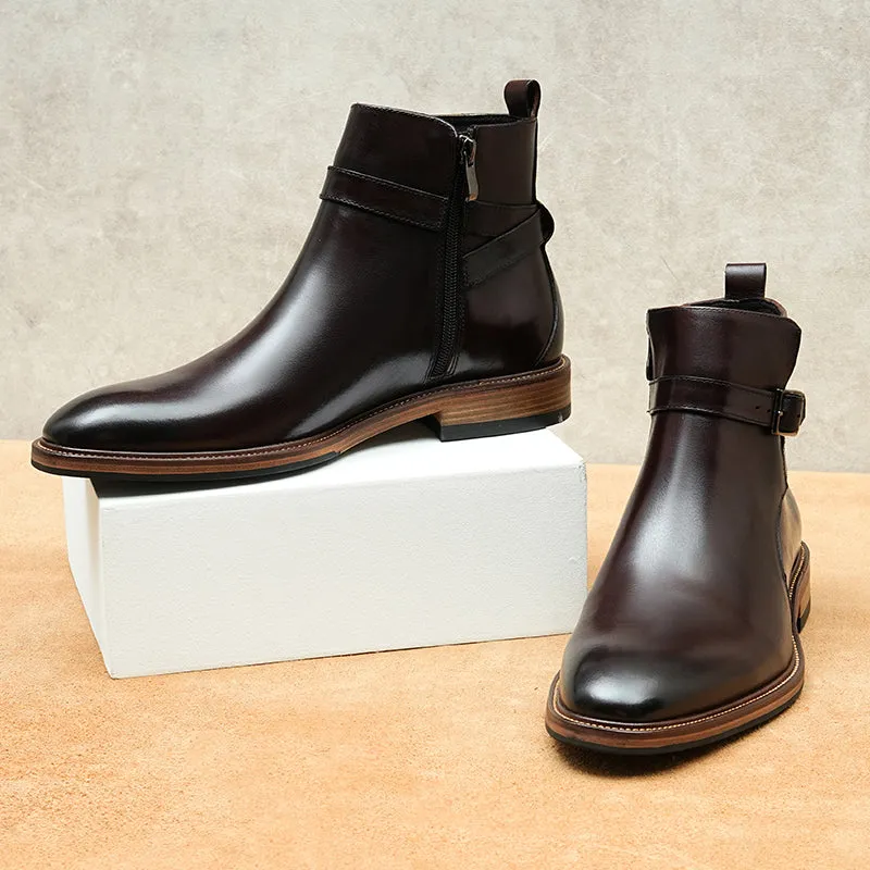 Marbelleve Slip Dress Boots