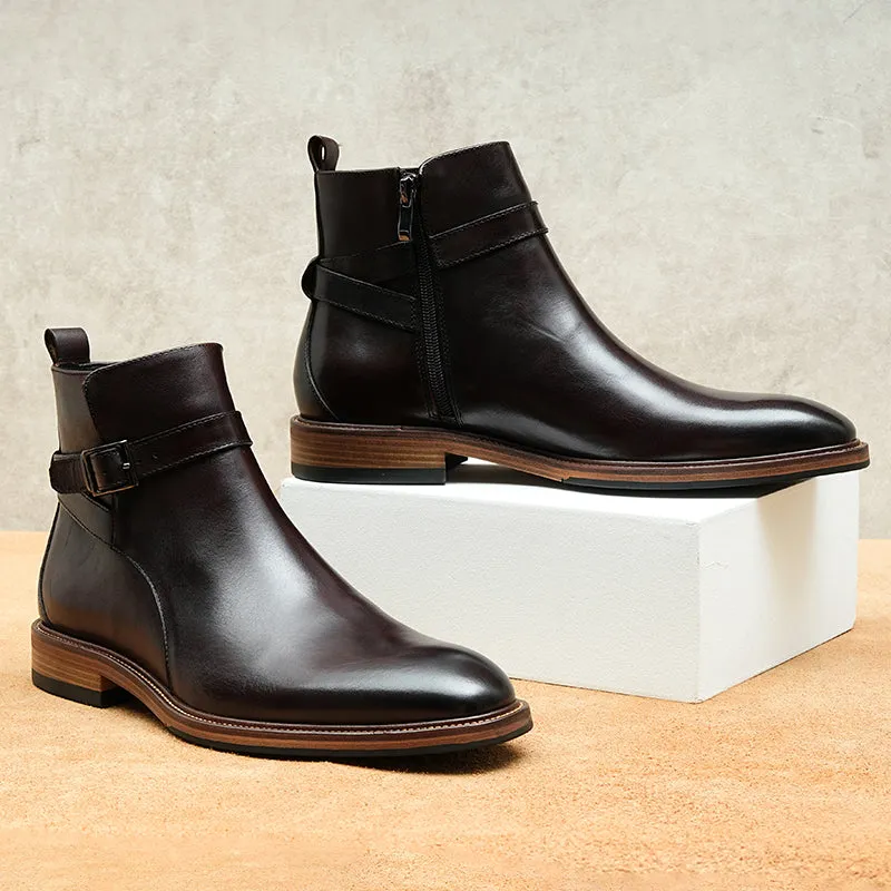 Marbelleve Slip Dress Boots