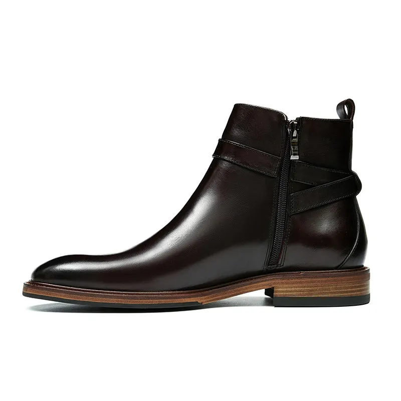 Marbelleve Slip Dress Boots