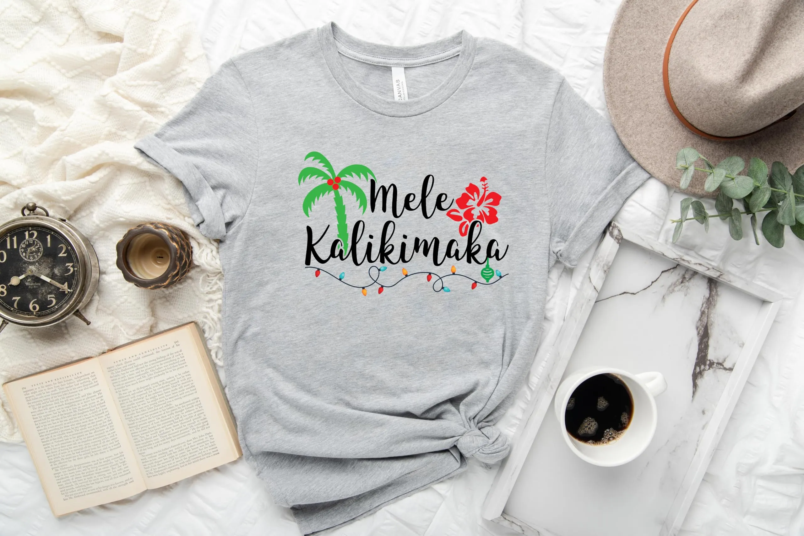 Mele Kalikimaka Christmas Holiday T-Shirt