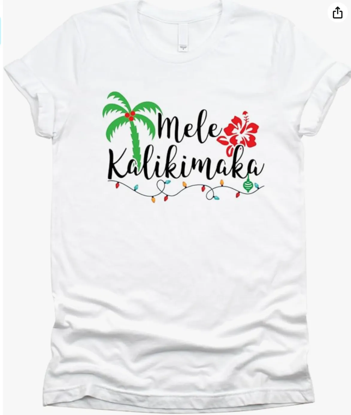 Mele Kalikimaka Christmas Holiday T-Shirt