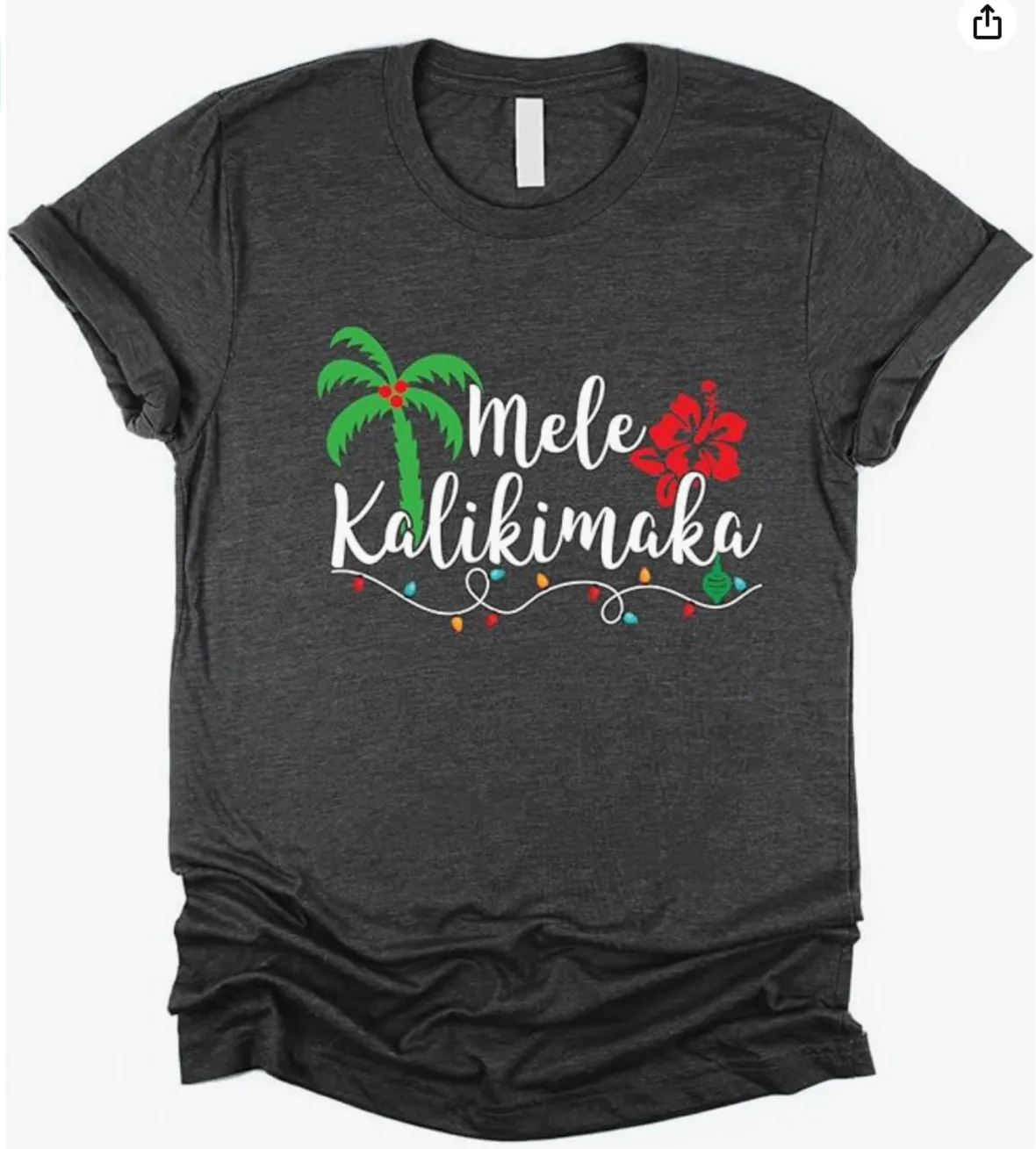 Mele Kalikimaka Christmas Holiday T-Shirt