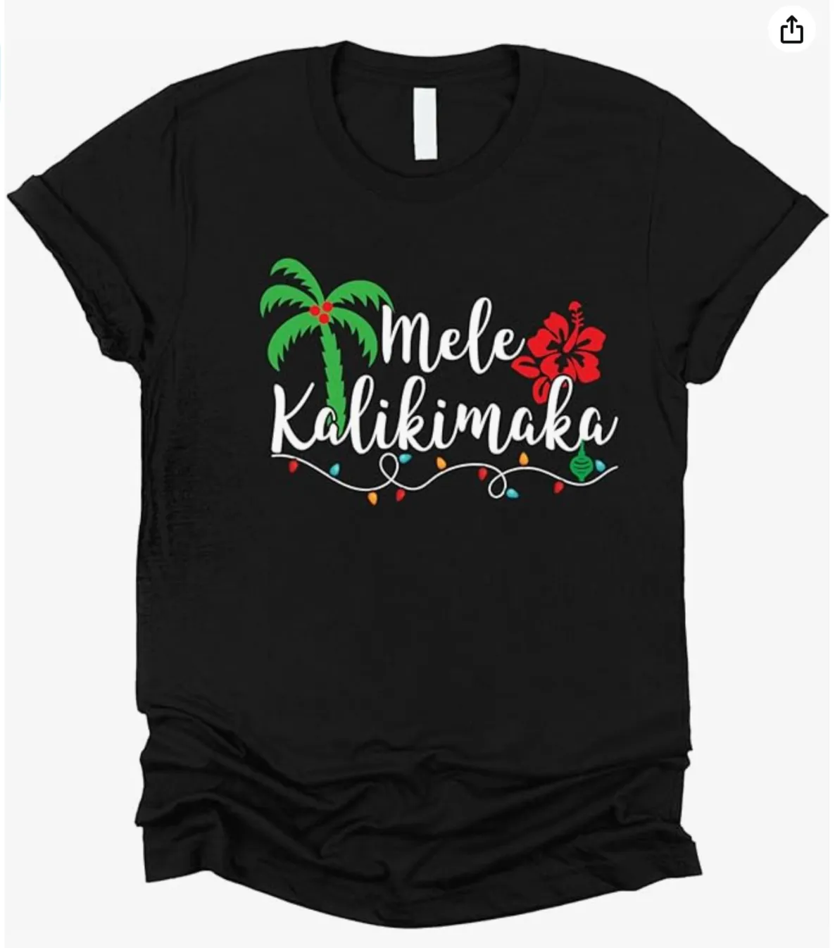 Mele Kalikimaka Christmas Holiday T-Shirt