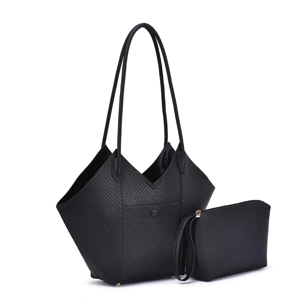Mellow World Winston 2-in-1 Tote Black Bag