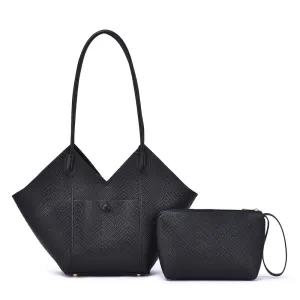 Mellow World Winston 2-in-1 Tote Black Bag