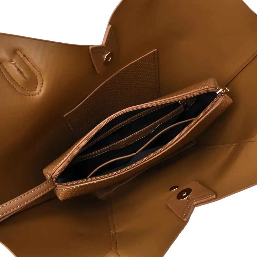 Mellow World Winston 2-in-1 Tote Latte Bag