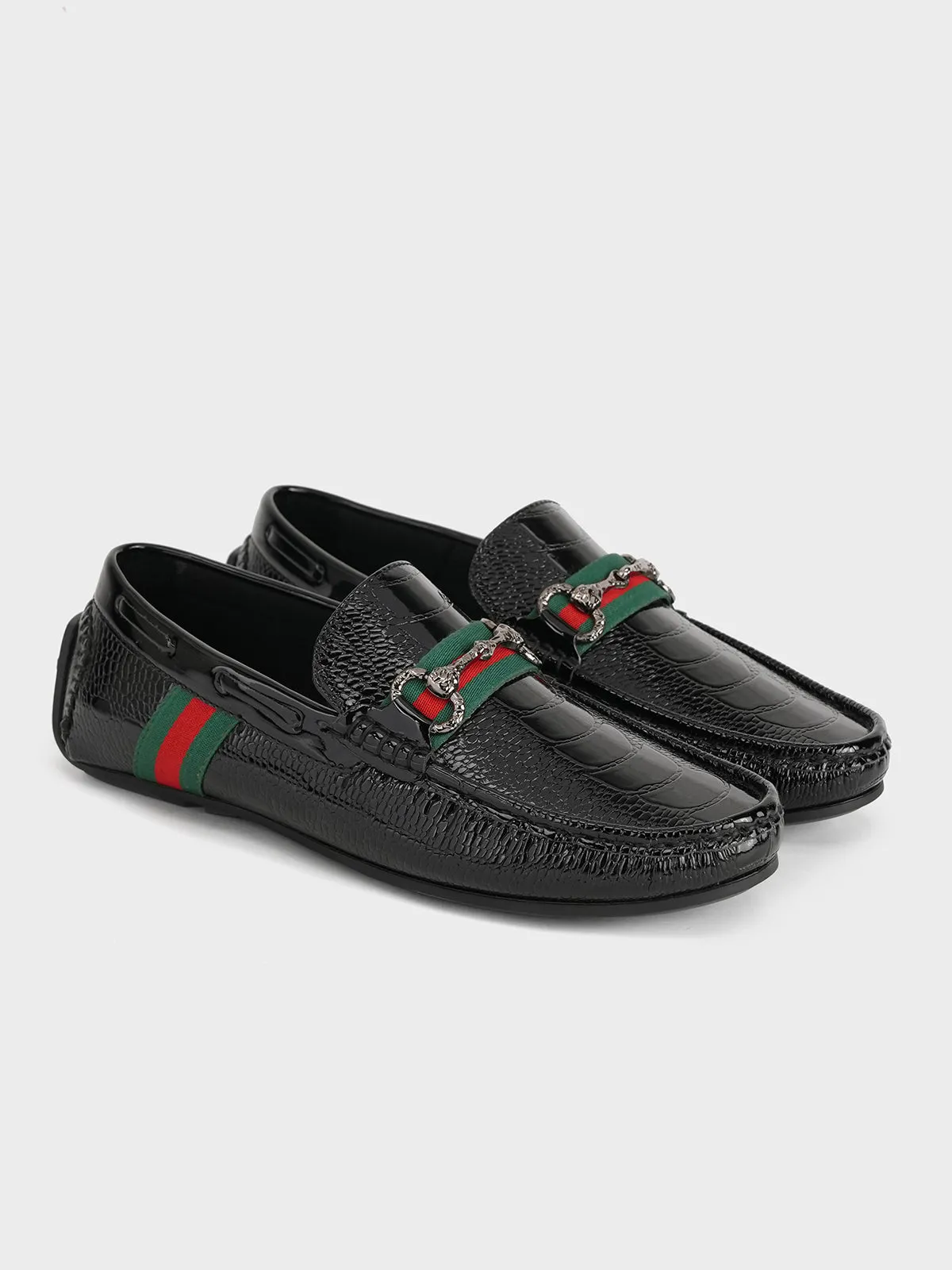Men "AEDOS" Buckle Casual Moccasins