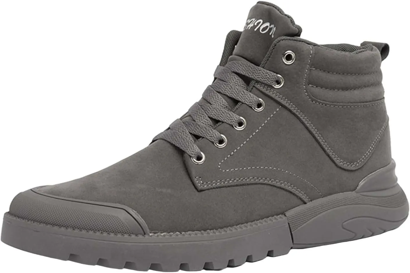 Men Work Boots Non Steel Toe Hiking Sneakers Fur Lined Ankle Boot Women's Working Shoes Winter Composite Safety Toe Waterproof Industrial Casual Hike Grounded Footwear