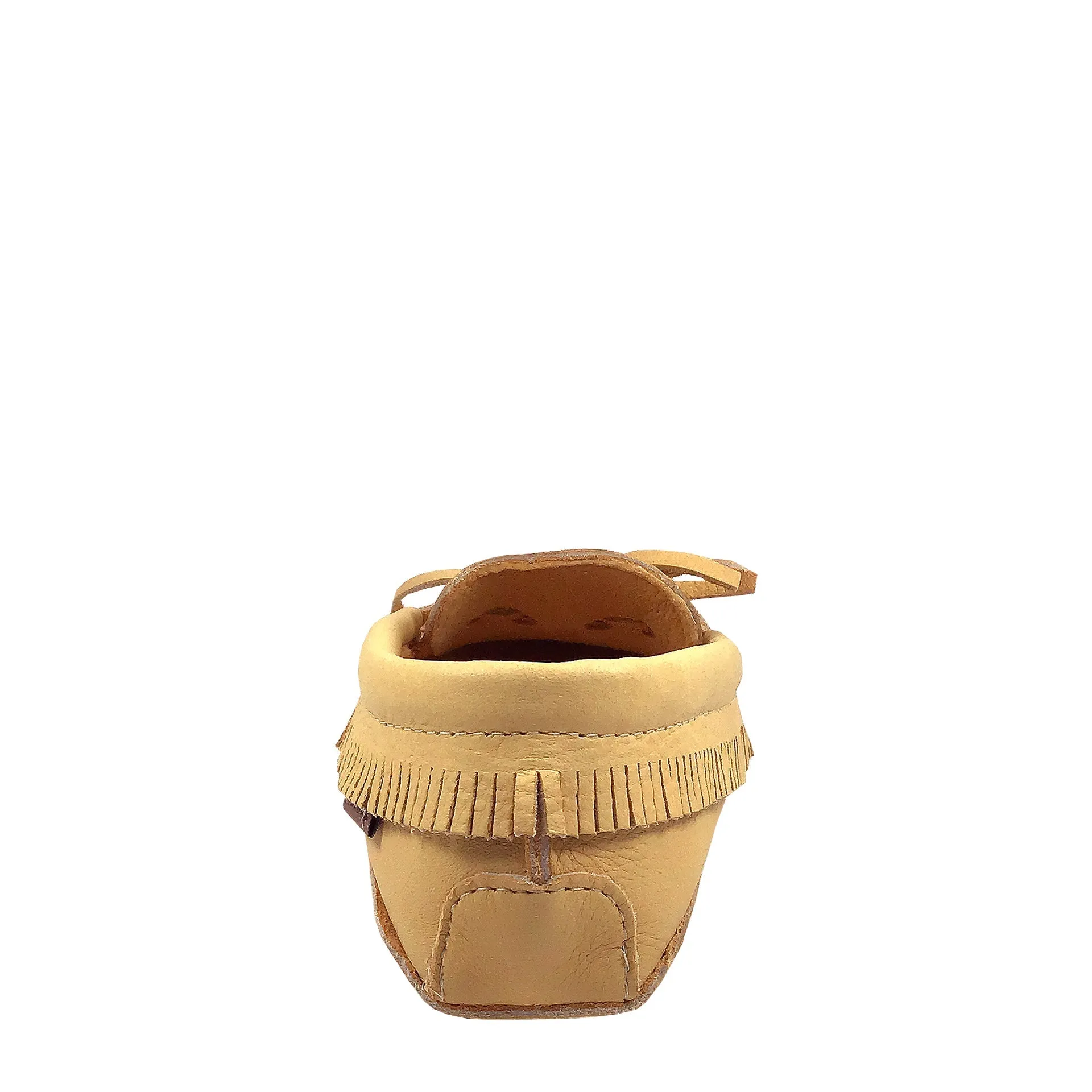 Men's Earthing Moccasins Fringed Leather