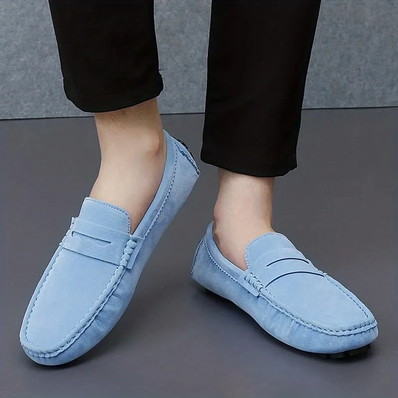 Men's Moccasins Penny Loafer Shoes, Driving Shoes, Comfy Non-Slip Slip On Shoes, Men's Footwear, All Seasons